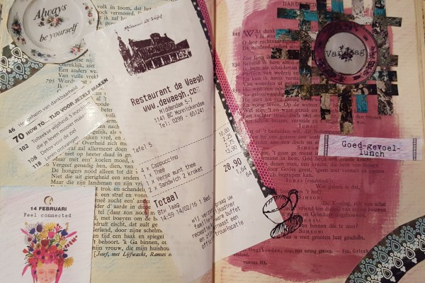 Spiksplinternieuw Beginnen met art journaling - Gertrude Steenbeek FI-46